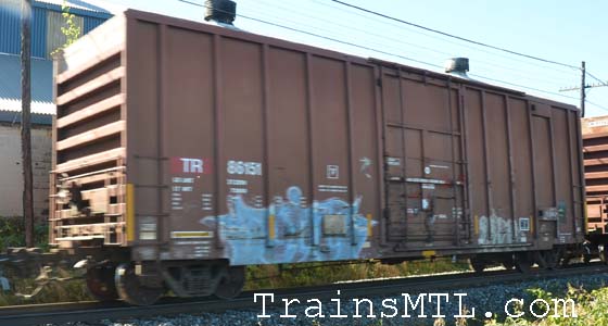 Car/wagon TR86151 right side / coté droit